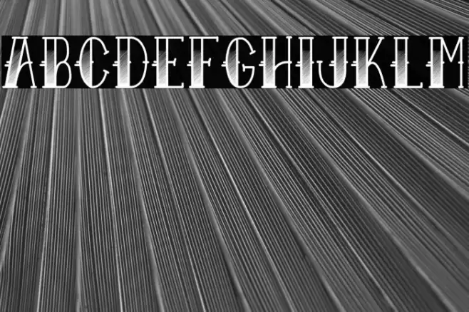 Sailor Larry - Fade Schriftart examples