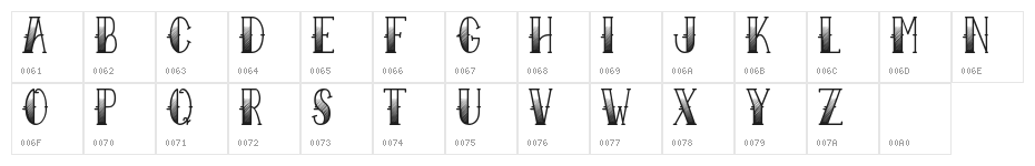 Sailor Larry - Fade Character Map