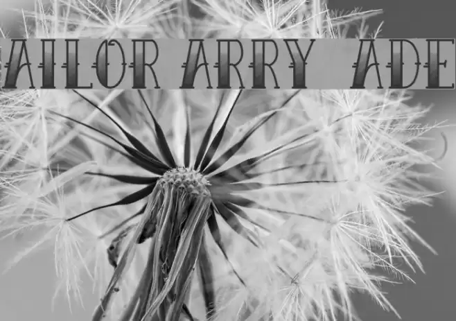 Sailor Larry - Fade フォント examples