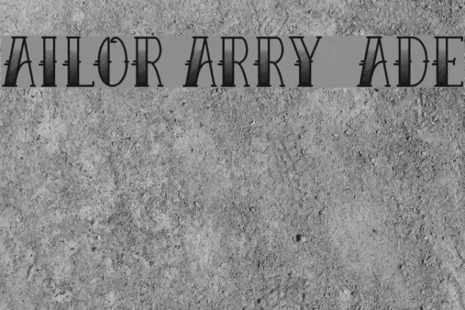 Sailor Larry - Fade フォント examples