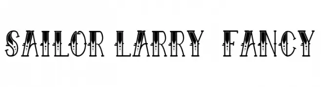 Sailor Larry - Fancy  Frei Schriftart Herunterladen