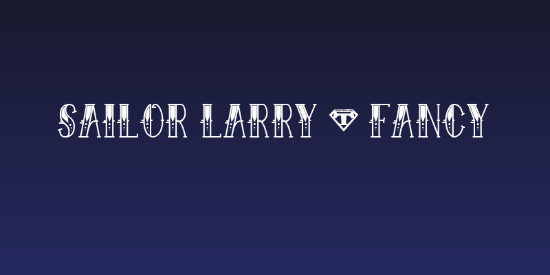 Sailor Larry - Fancy Social Header