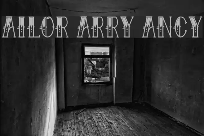 Sailor Larry Fancy フォント examples