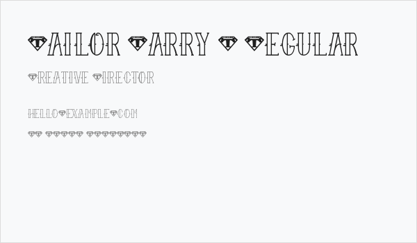 Sailor Larry - Regular Business Card