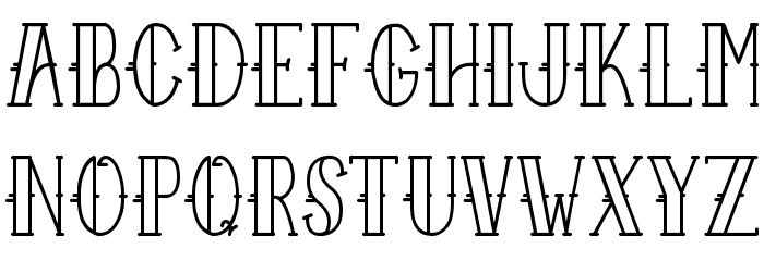 Sailor Larry - Regular Font LOWERCASE