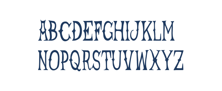 Sailor Perry Uppercase