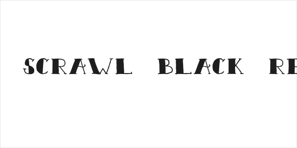 Sailor Scrawl Black Regular Logo