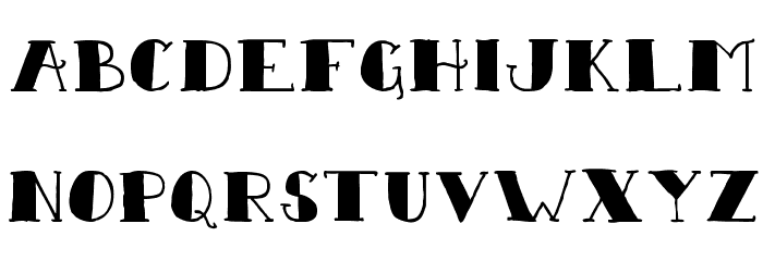 Sailor Scrawl Black Regular Font LOWERCASE