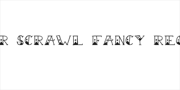 Sailor Scrawl Fancy Regular Logo