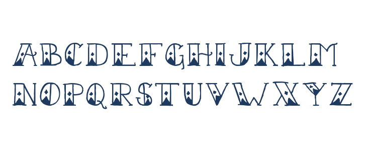 Sailor Scrawl Fancy Regular Lowercase