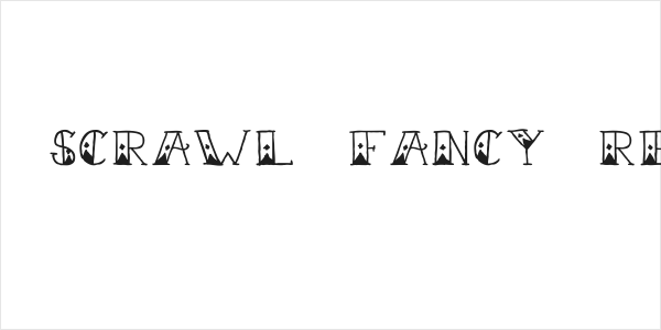 Sailor Scrawl Fancy Regular Logo