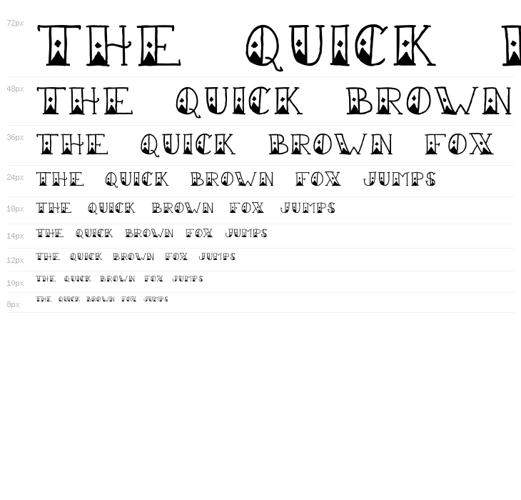 Sailor Scrawl Fancy Regular Waterfall