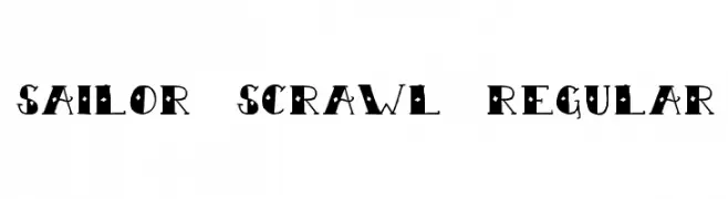 Sailor Scrawl Regular  नि: शुल्क फ़ॉन्ट्स डाउनलोड