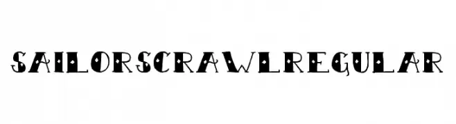 Sailor Scrawl Regular  नि: शुल्क फ़ॉन्ट्स डाउनलोड