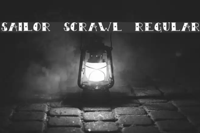 Sailor Scrawl Regular Font examples