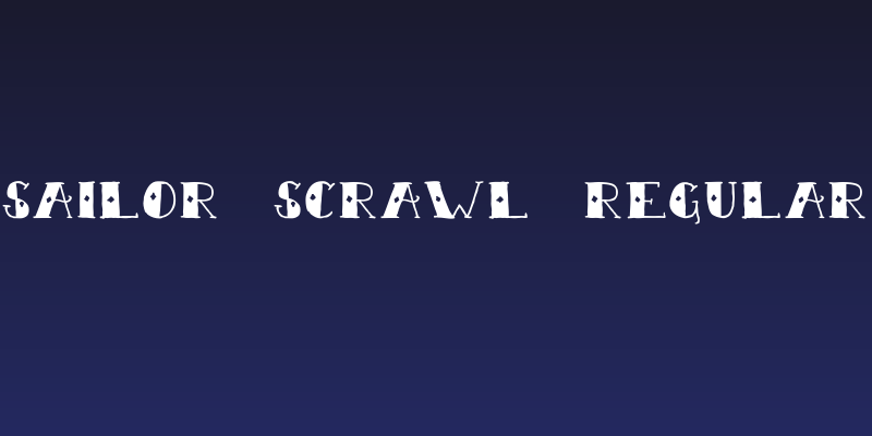 Sailor Scrawl Regular Social Header