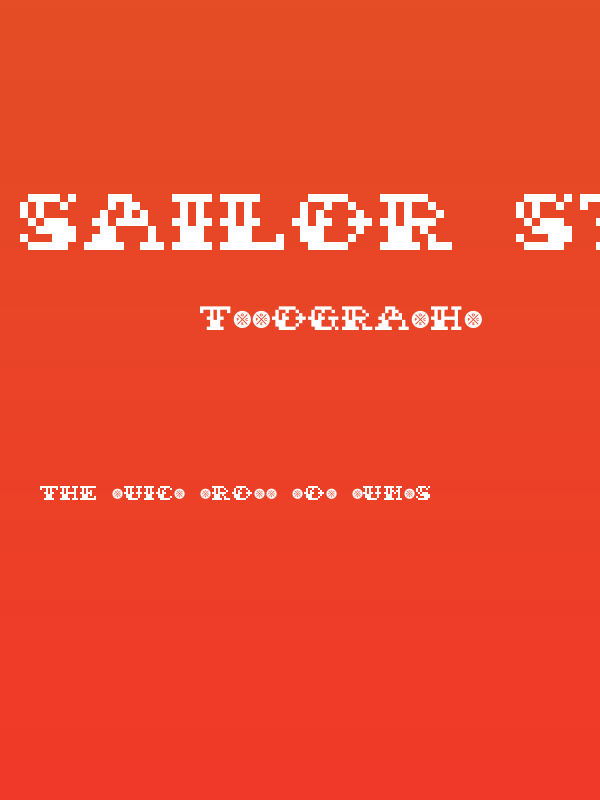 Sailor Stitch Demo Poster