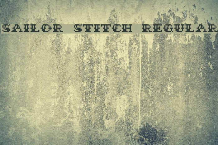 Sailor Stitch Regular Example 2