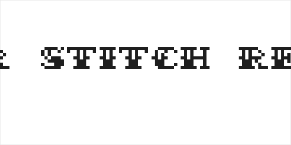 Sailor Stitch Regular Logo