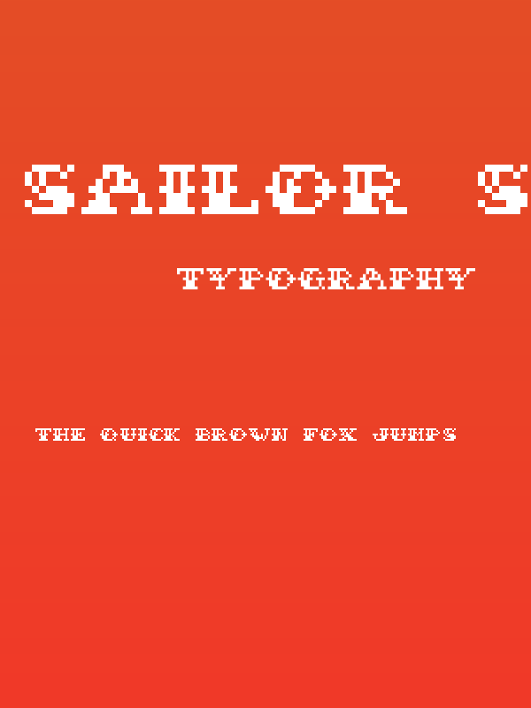 Sailor Stitch Regular Poster