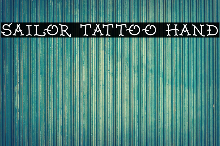 Sailor Tattoo Hand Example 1