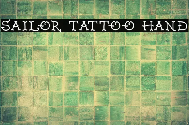 Sailor Tattoo Hand Example 2