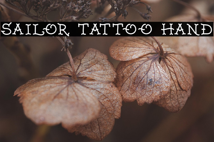 Sailor Tattoo Hand Example 3