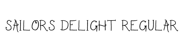 Sailor's Delight Regular  font caratteri gratis