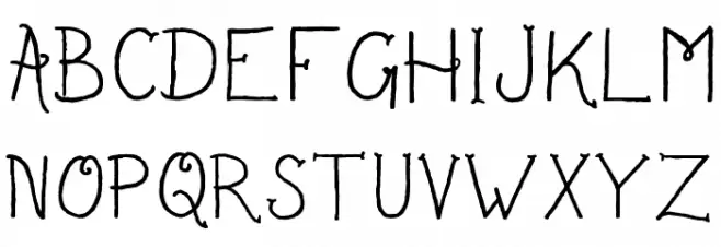 Sailor's Delight Regular Schriftart Groß
