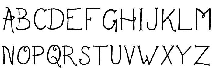 Sailor's Delight Regular Font LOWERCASE