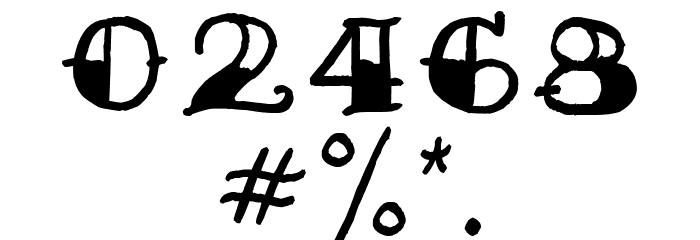 Sailor's Fat Tattoo Script Demo by Out of Step Font Company Font OTHER CHARS