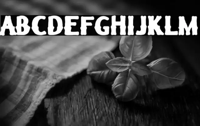 Sailor's Grave Font examples