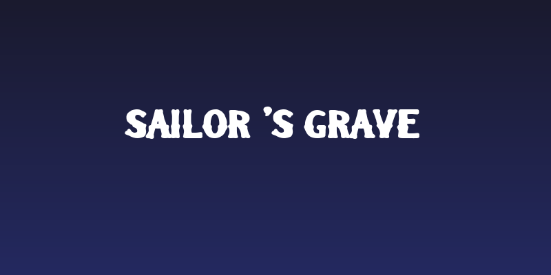 Sailor's Grave Social Header