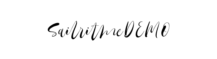 SailritmeDEMO  Frei Schriftart Herunterladen