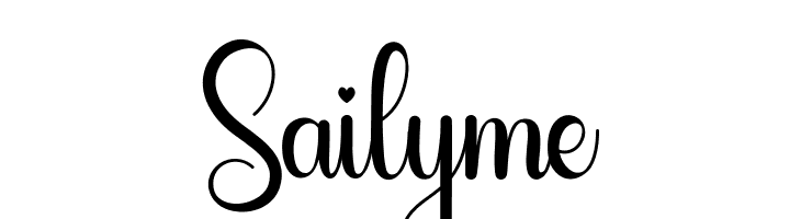 Sailyme  Frei Schriftart Herunterladen