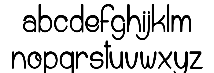Saint Andrew des Kiwis Font LOWERCASE