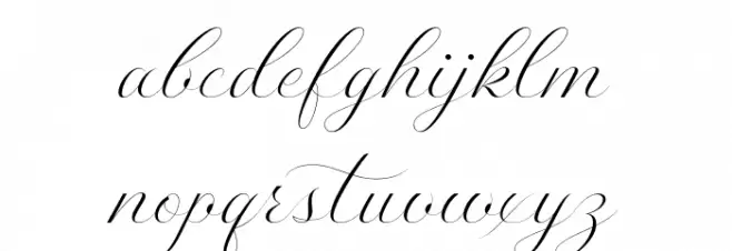 Saint Bartogenia PERSONAL USE Regular Шрифта строчной