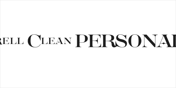 Saint Carell Clean PERSONAL Regular Logo