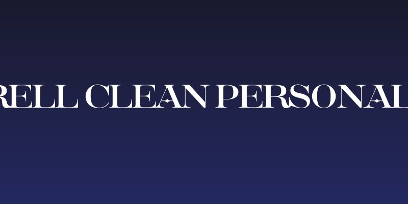 Saint Carell Clean PERSONAL Regular Social Header