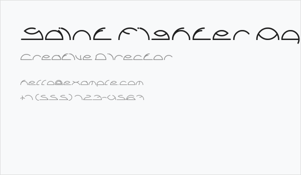 Saint Fighter Aqua Business Card