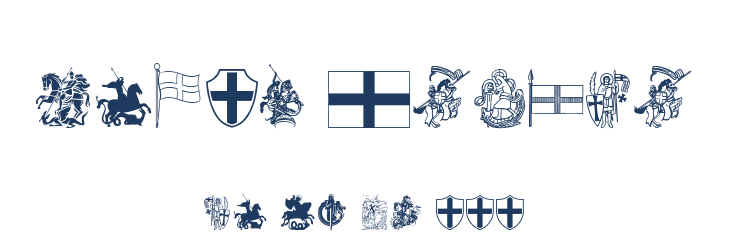 Saint George Font Preview