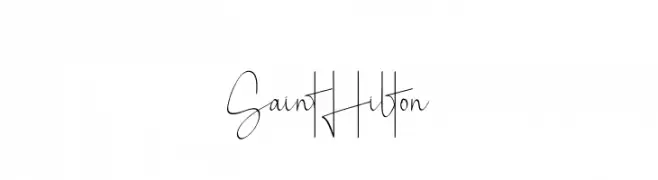 Saint Hilton  नि: शुल्क फ़ॉन्ट्स डाउनलोड