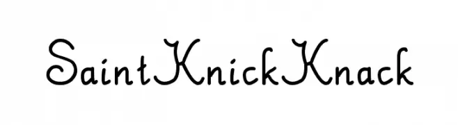 Saint Knick Knack  les polices de caractères gratuit tlcharger