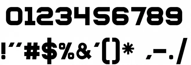 Saint Martin Font OTHER CHARS