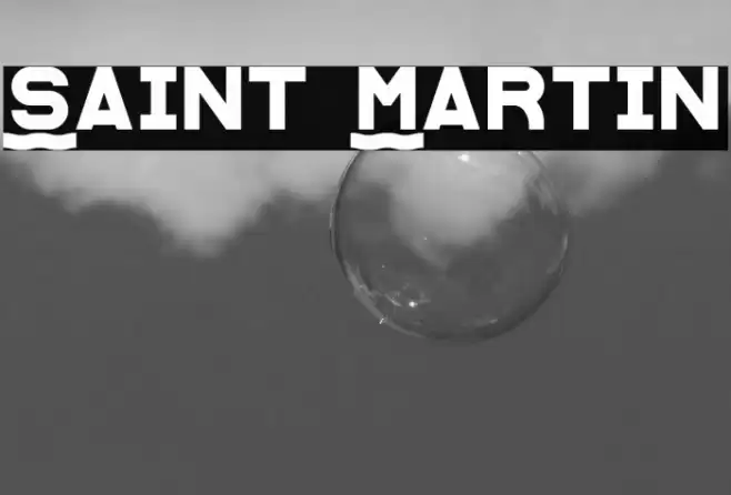 Saint Martin Font examples