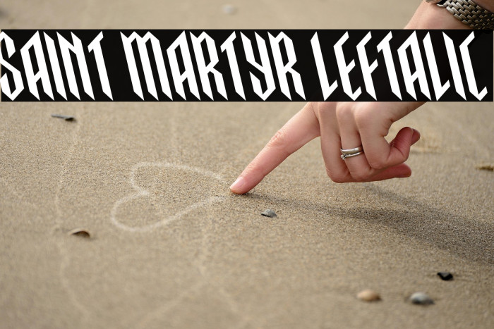 Saint Martyr Leftalic Example 3