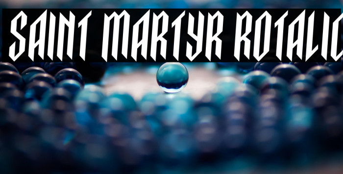 Saint Martyr Rotalic Example 1