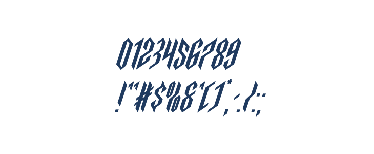 Saint Martyr Super-Italic Other Characters