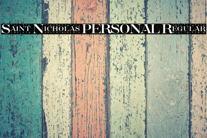 Saint Nicholas PERSONAL Regular Example 1