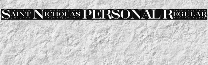 Saint Nicholas PERSONAL Regular Example 3